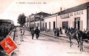 Rouiba - Avenue de la Gare - 1914